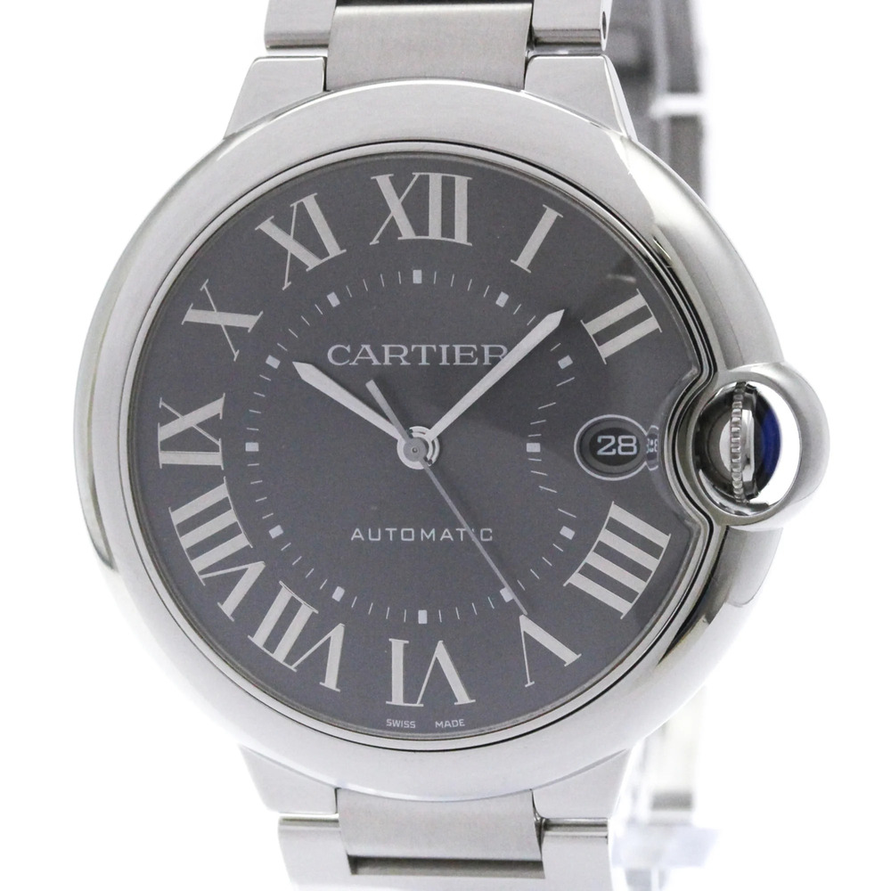 CARTIER Ballon Bleu Steel Automatic Mens Watch WSBB0060 Polished